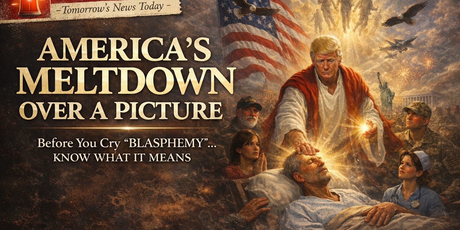 CALM DOWN, MAGA — IT’S JUST A PICTURE !
