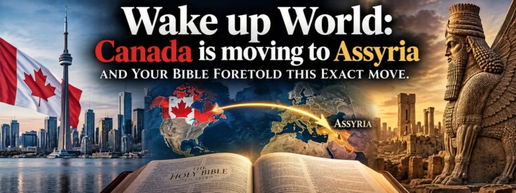 Wake up World: Canada is moving to Assyria and your Bible foretold this exact move.